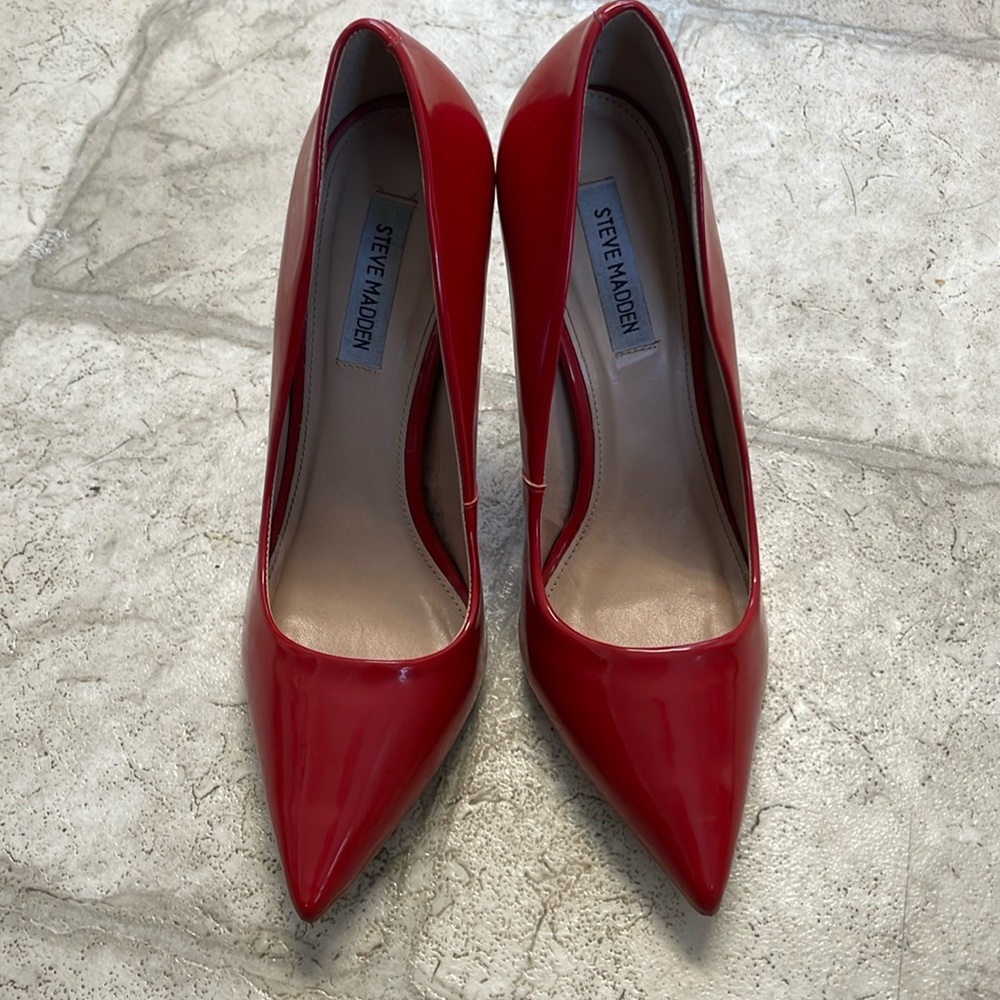 STEVE MADDEN - EVELYN RED PATENT